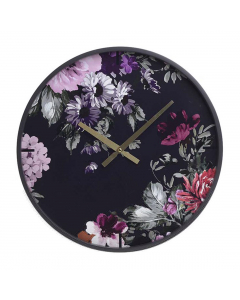 Flowers Wooden Clock (40.5 cm)