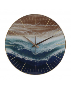 Wooden Waves Clock (45 cm)