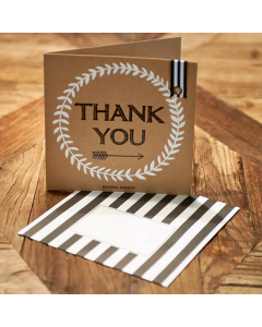 RM Postcard thank you + env