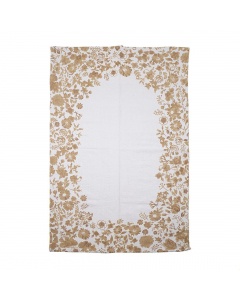 Beige Flowers Carpet (180 cm)