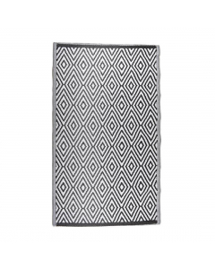 Black Propylene Rug (180 cm)