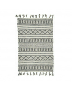 Beige Cream Fabric Rug (180 cm)
