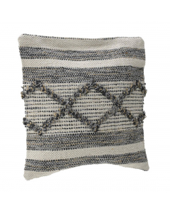 White Fabric Cushion (45 cm)