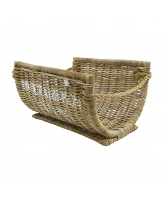 RM log wood basket w44cm