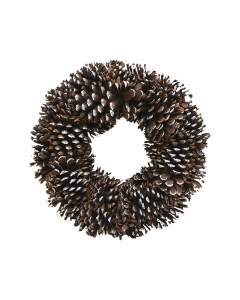 RM Precious pinecone wreath 38cm