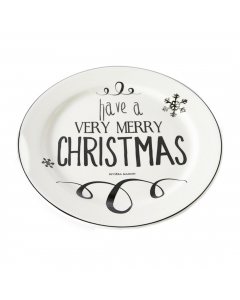 RM merry Christmas plate d28cm