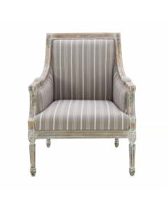 Grey Fabric Armchair (99cm)