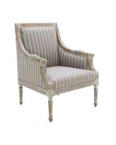 Grey Fabric Armchair (99cm)