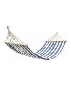 Blue White Canvas Hammock (200 cm)