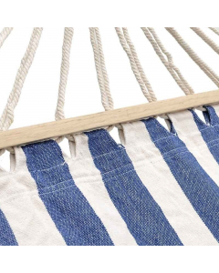 Blue White Canvas Hammock (200 cm)