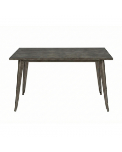 Silver Utopia Metal Table (120 cm x 70 cm)