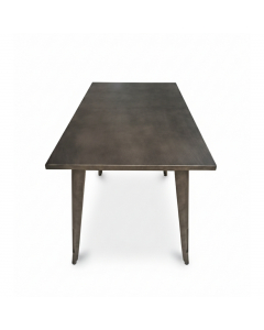 Silver Utopia Metal Table (120 cm x 70 cm)
