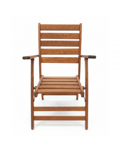 Brown Wooden Folding Chair