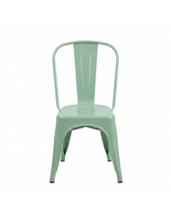 Utopia Aqua Metal Chair