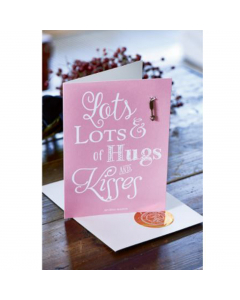 RM Postcard hugs and kisses