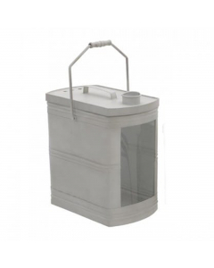 Antique White Metal Lantern