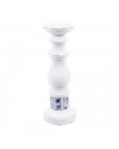 White Blue Cera Holder (36 cm)