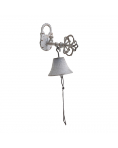 Antique Grey Metallic Bell (18.5 cm)