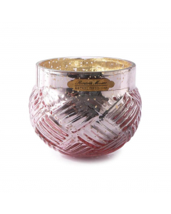RM Whimsical Weave Votive Pink