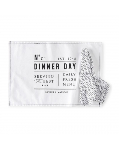 RM Dinner Placemat And Napkin Set