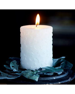 RM Shiny Star Candle (7x10 cm)