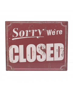 Closed Metal Wall Painting (40 cm)