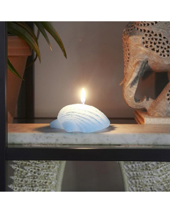 RM Seashell Candle Blue