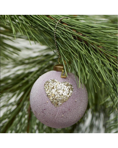 RM Pretty heart dusty dia 10cm