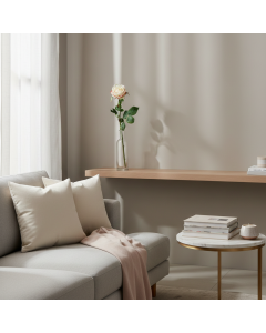 Peach Yellow Rose Stem (66 cm)