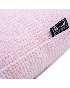 Tweed Soft Pink Cushion (50 cm)