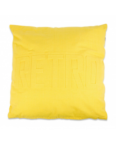 Retro Yellow Cushion (50 cm)