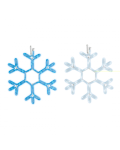 Tunable LED Rope Snowflake (42cm)