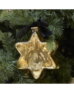 RM Classic deco star gold h21cm