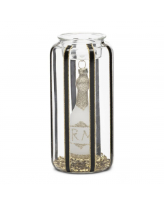 RM fillable sparkling votive h15.5cm