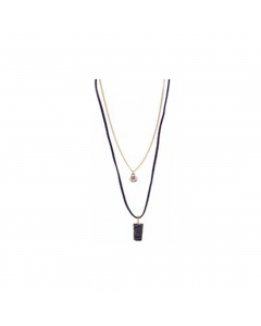 Necklace blue & purple