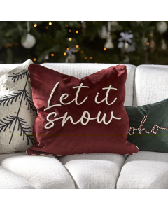 RM Let it snow pillow cover 50x50