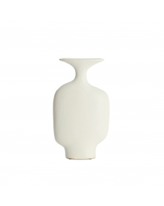 Trovo White Ceramics Deco Vase (27cm)