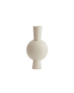 Kavandu Cream Deco Vase (40 cm)