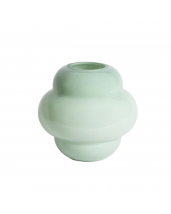 Ylien Mint Green Glass Vase (20 cm)