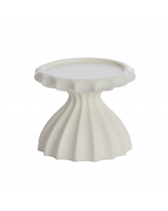 Cream Sidari Candle Holder (7.5 cm)
