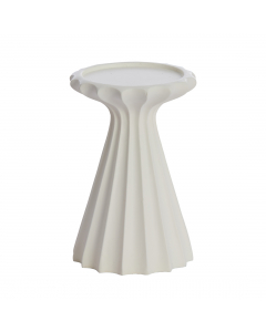 Cream Sidari Candle Holder (14 cm)