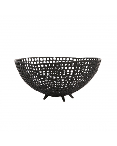 Matt Black Murcia Bowl (30 cm)