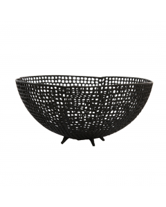 Matt Black Murcia Bowl (46 cm)
