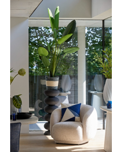 Rejas Blue And White Cushion (45 cm)