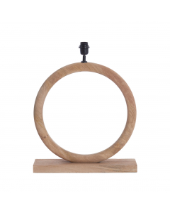 Nubia Natural Matt Wood Lamp Base (54 cm)