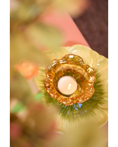 Flowaly Oil Yellow Tealight (10 cm)