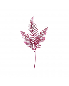 Pink Plastic Fern Spray (101 cm)
