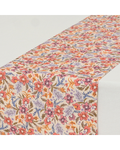 Flower Print Rectangle Runner (150 cm)