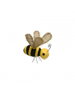 Yellow Bee With Hanger (7 cm)