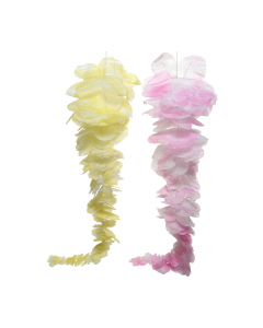 Paper Flower Garland 2 Colours (90 cm)